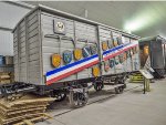 40 and 8 Box Car - Wisconsin "Merci" train